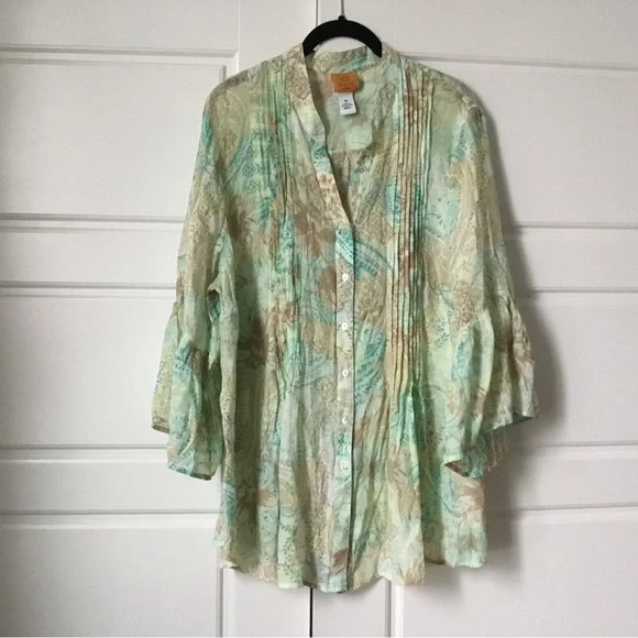 003- Ruby Rd. - Women bottom down blouse - Picture 5 of 6